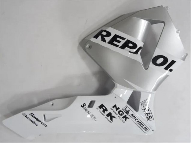 Argent Blanc Noir Repsol Carénage Moto CBR 600 RR 03-04 Argent Blanc Noir Repsol Carénage Moto CBR 600 RR 03-04