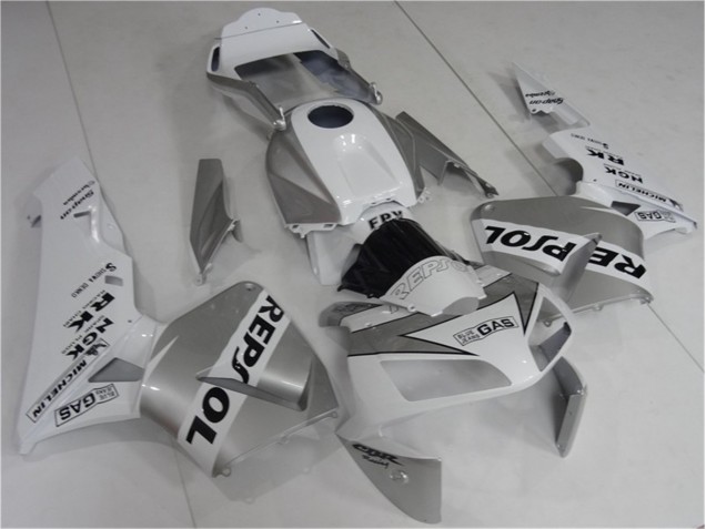 Argent Blanc Noir Repsol Carénages Moto CBR 600 RR 03-04