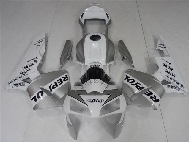 Argent Blanc Noir Repsol Carénages Moto CBR 600 RR 03-04