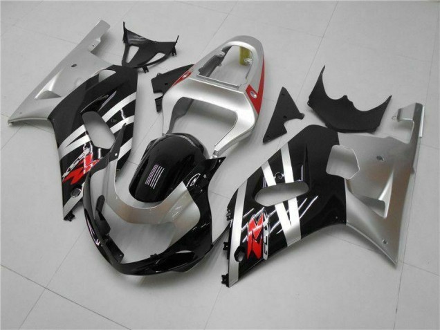 Argent Carénage Moto GSXR 600 / 750 K1 K2 K3 01-03 Argent Carénage Moto GSXR 600 / 750 K1 K2 K3 01-03