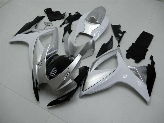 Argent Carénages Moto GSXR 600 / 750 K6 06-07 Argent Carénages Moto GSXR 600 / 750 K6 06-07