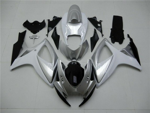 Argent Carénages Moto GSXR 600 / 750 K6 06-07 Argent Carénages Moto GSXR 600 / 750 K6 06-07