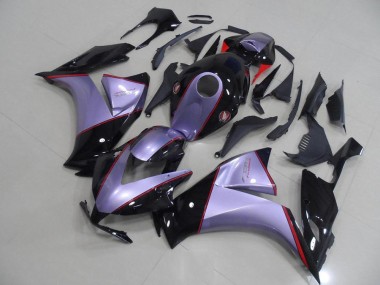 Argent Gris avec Noir Brillant Carénage Moto CBR 1000 RR 12-16