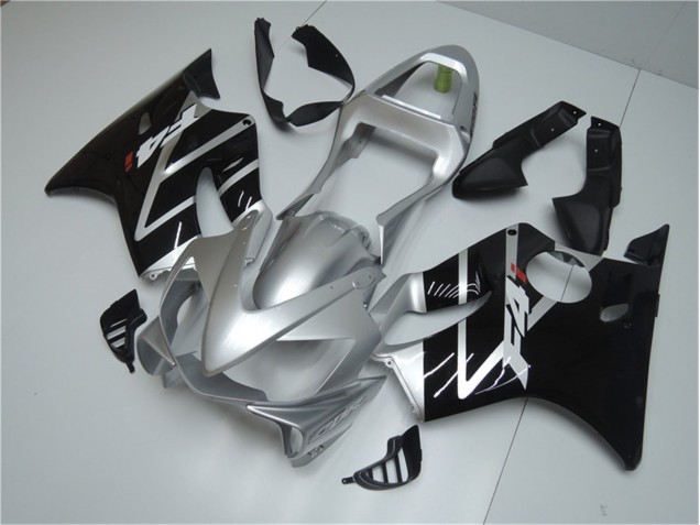 Argent Noir Carénage Moto CBR 600 F4i 01-03 Argent Noir Carénage Moto CBR 600 F4i 01-03