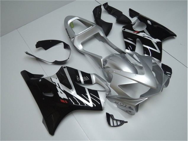 Argent Noir Carénage Moto CBR 600 F4i 01-03 Argent Noir Carénage Moto CBR 600 F4i 01-03