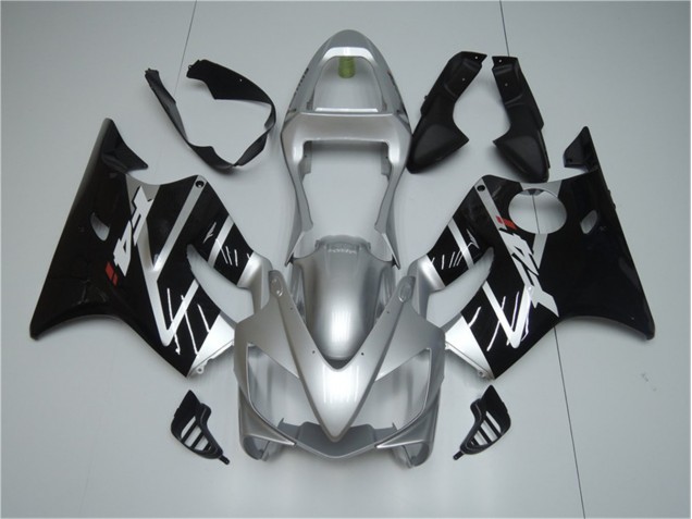 Argent Noir Carénage Moto CBR 600 F4i 01-03 Argent Noir Carénage Moto CBR 600 F4i 01-03