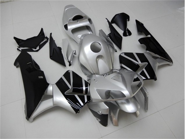 Argent Noir Carénage Moto CBR 600 RR 05-06 Argent Noir Carénage Moto CBR 600 RR 05-06