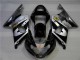 Argent Noir Carénage Moto GSXR 1000 K1 00-02 Argent Noir Carénage Moto GSXR 1000 K1 00-02