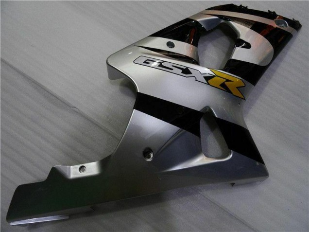 Argent Noir Carénage Moto GSXR 1000 K1 00-02 Argent Noir Carénage Moto GSXR 1000 K1 00-02