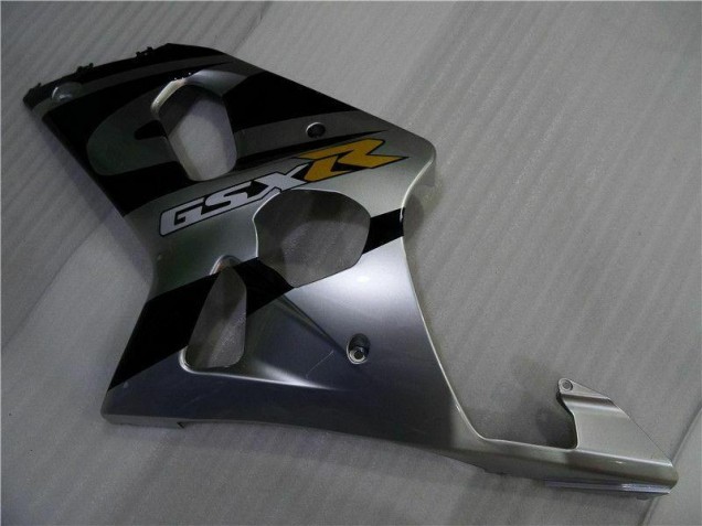 Argent Noir Carénage Moto GSXR 1000 K1 00-02 Argent Noir Carénage Moto GSXR 1000 K1 00-02