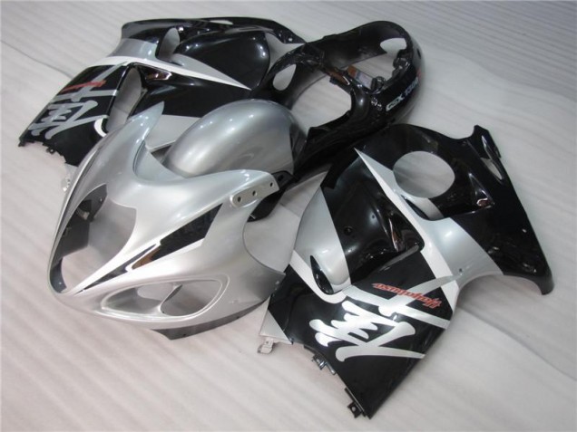 Argent Noir Carénage Moto GSXR 1300 Hayabusa 96-07 Argent Noir Carénage Moto GSXR 1300 Hayabusa 96-07