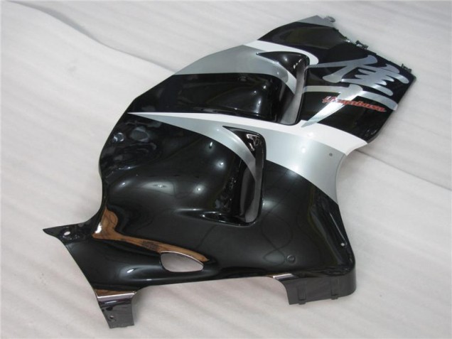 Argent Noir Carénage Moto GSXR 1300 Hayabusa 96-07 Argent Noir Carénage Moto GSXR 1300 Hayabusa 96-07