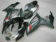 Argent Noir Carénage Moto GSXR 600 / 750 K6 06-07 Argent Noir Carénage Moto GSXR 600 / 750 K6 06-07