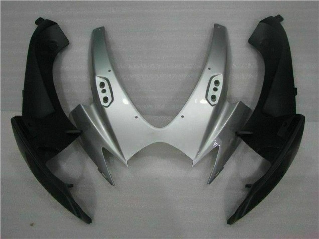 Argent Noir Carénage Moto GSXR 600 / 750 K6 06-07 Argent Noir Carénage Moto GSXR 600 / 750 K6 06-07