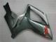 Argent Noir Carénage Moto GSXR 600 / 750 K6 06-07 Argent Noir Carénage Moto GSXR 600 / 750 K6 06-07