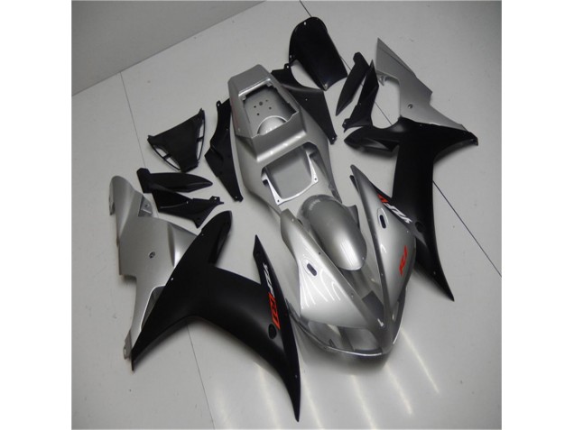 Argent Noir Carénage Moto R1 02-03