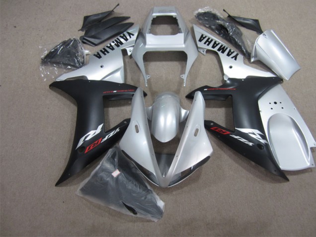 Argent Noir Carénage Moto R1 04-06