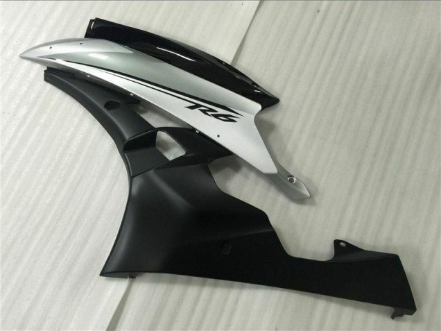 Argent Noir Carénage Moto R6 06-07