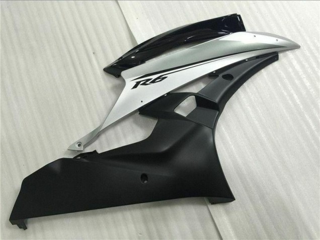 Argent Noir Carénage Moto R6 06-07