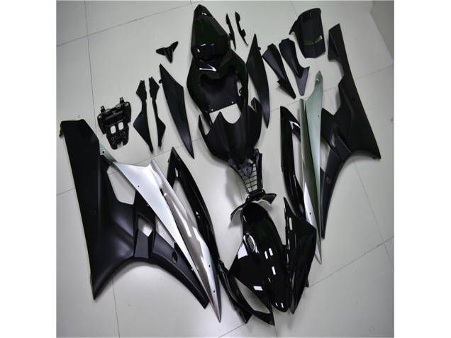 Argent Noir Kit Carénages Motos Complet R6 06-07