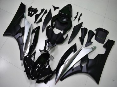 Argent Noir Kit Carénages Motos Complet R6 06-07