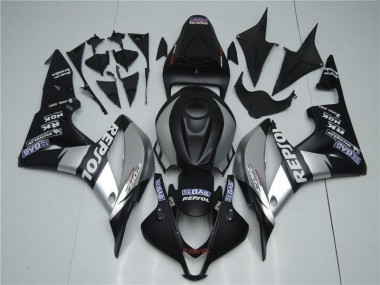Argent Repsol Noir Carénage Moto CBR 600 RR 07-08