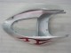 Argent Rouge Flamme Carénage Moto ZX6R 05-06 Argent Rouge Flamme Carénage Moto ZX6R 05-06