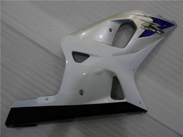 Blanc Argent Carénage Moto GSXR 600 / 750 K1 K2 K3 01-03 Blanc Argent Carénage Moto GSXR 600 / 750 K1 K2 K3 01-03