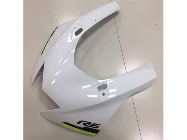 Blanc Argent Carénage Moto R6 17-23