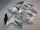 Blanc Argent Carénages Moto GSXR 600 / 750 K6 06-07 Blanc Argent Carénages Moto GSXR 600 / 750 K6 06-07
