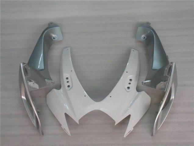 Blanc Argent Carénages Moto GSXR 600 / 750 K6 06-07 Blanc Argent Carénages Moto GSXR 600 / 750 K6 06-07