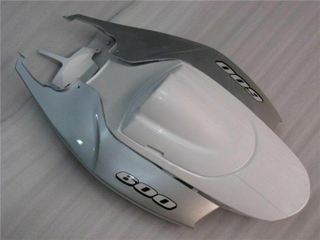 Blanc Argent Carénages Moto GSXR 600 / 750 K6 06-07 Blanc Argent Carénages Moto GSXR 600 / 750 K6 06-07
