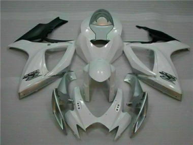 Blanc Argent Carrosserie Moto GSXR 600 / 750 K6 06-07