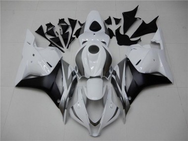 Blanc Argent Noir Carénage Moto CBR 600 RR 09-12