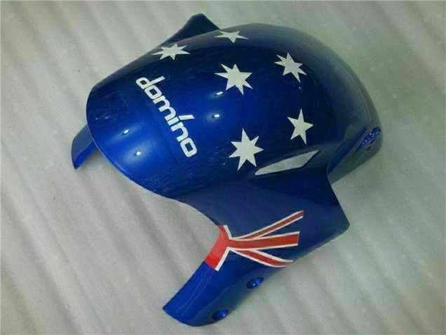 Blanc Bleu Carénage Moto CBR 1000 RR 04-05 Blanc Bleu Carénage Moto CBR 1000 RR 04-05