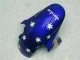 Blanc Bleu Carénage Moto CBR 600 RR 03-04 Blanc Bleu Carénage Moto CBR 600 RR 03-04