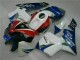 Blanc Bleu Carénage Moto CBR 600 RR 05-06