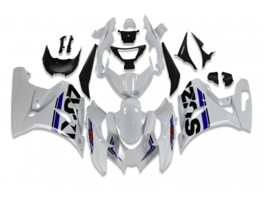 Blanc Bleu Carénage Moto GSXR 1000 17-23