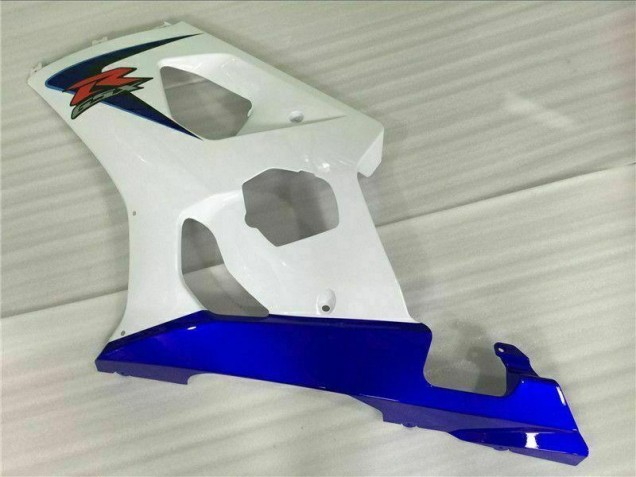 Blanc Bleu Carénage Moto GSXR 1000 K3 03-04 Blanc Bleu Carénage Moto GSXR 1000 K3 03-04