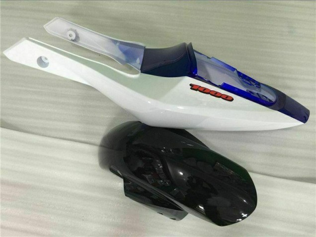 Blanc Bleu Carénage Moto GSXR 1000 K3 03-04 Blanc Bleu Carénage Moto GSXR 1000 K3 03-04