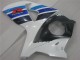 Blanc Bleu Carénage Moto GSXR 1000 K9 09-16 Blanc Bleu Carénage Moto GSXR 1000 K9 09-16