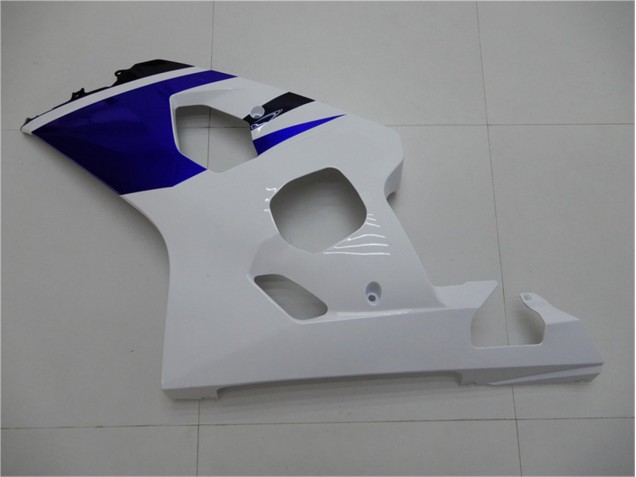 Blanc Bleu Carénage Moto GSXR 600 / 750 K4 04-05 Blanc Bleu Carénage Moto GSXR 600 / 750 K4 04-05
