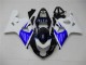 Blanc Bleu Carénage Moto GSXR 600 / 750 K4 04-05 Blanc Bleu Carénage Moto GSXR 600 / 750 K4 04-05