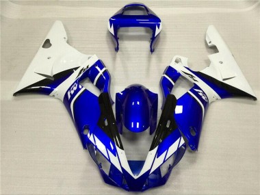 Blanc Bleu Carénage Moto R1 00-01