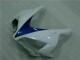 Blanc Bleu Carénages Moto CBR 1000 RR 04-05