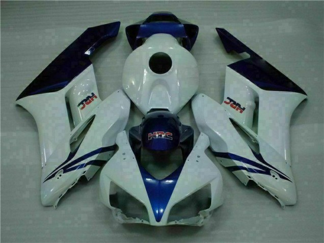 Blanc Bleu Carénages Moto CBR 1000 RR 04-05