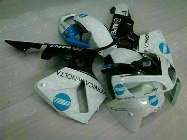Blanc Bleu Carénages Moto CBR 600 RR 05-06 Blanc Bleu Carénages Moto CBR 600 RR 05-06