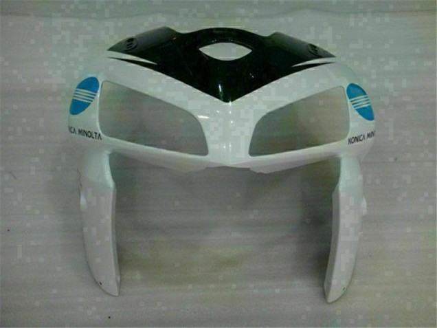 Blanc Bleu Carénages Moto CBR 600 RR 05-06 Blanc Bleu Carénages Moto CBR 600 RR 05-06
