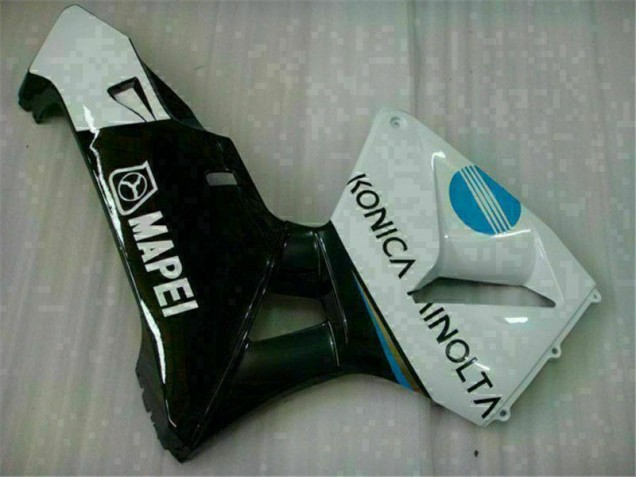 Blanc Bleu Carénages Moto CBR 600 RR 05-06 Blanc Bleu Carénages Moto CBR 600 RR 05-06