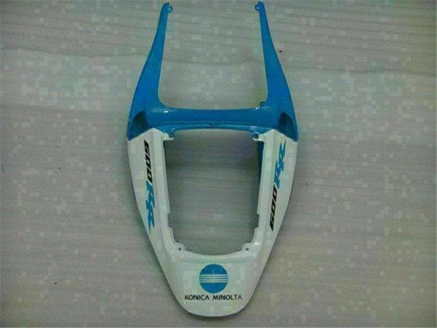 Blanc Bleu Carénages Moto CBR 600 RR 05-06 Blanc Bleu Carénages Moto CBR 600 RR 05-06
